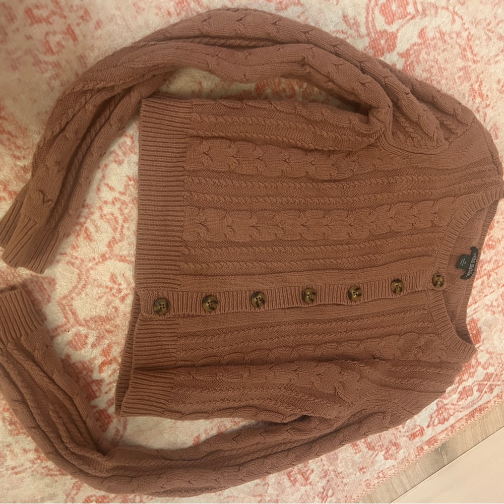 Wild Fable pink cardigan sweater